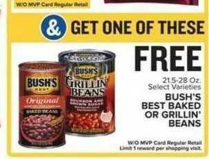 Food Lion Bush's Best Baked Or Grillin' Beans offer