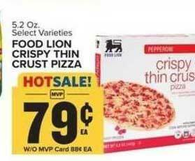 Food Lion Food Lion Crispy Thin Crust Pizza offer