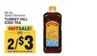 Food Lion Turkey Hill Iced Tea offer