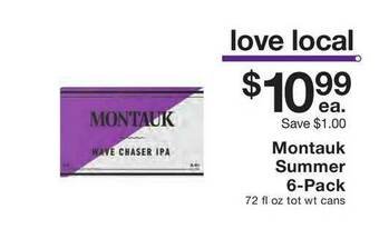 Fairway Store Market Montauk Summer 6-Pack offer