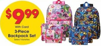Kroger 3-Piece Backpack Set offer