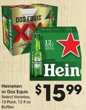 Kroger Heineken or Dos Equis offer
