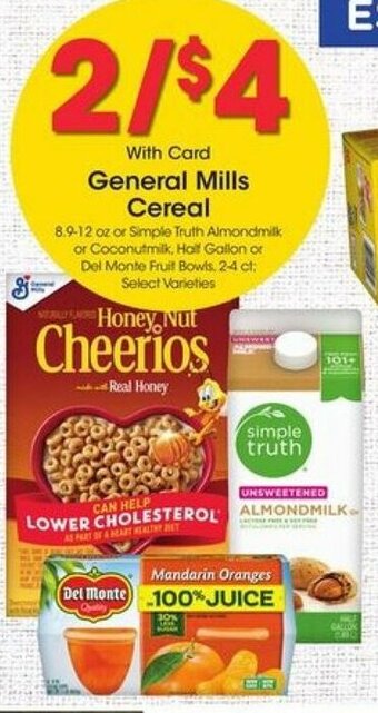 Kroger General Mills Cereal offer