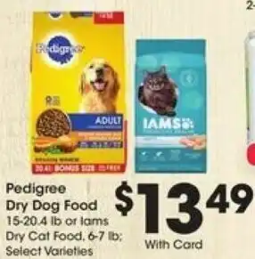 Kroger Pedigree Dry Dog Food offer
