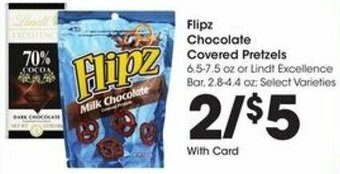 Kroger Flipz Chocolate Covered Pretzels offer