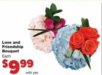 Family Fare Love And Friendship Bouquet offer