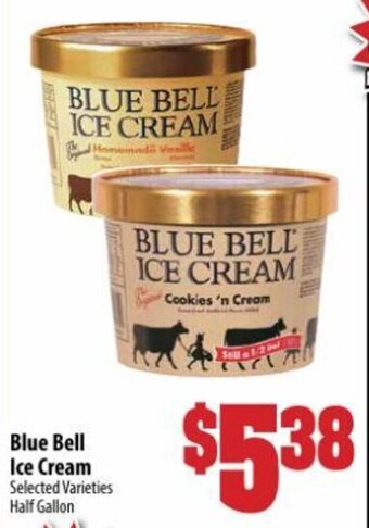 Mac's Market Blue Bell Ice Cream offer