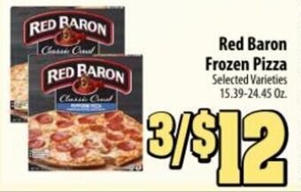 Mac's Market Red Baron Frozen Pizza 15.39-24.45 Oz. offer