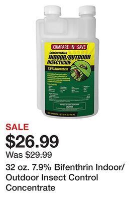 Tractor Supply Company 32 oz. 7.9% bifenthrin indoor/outdoor insect control concentrate offer