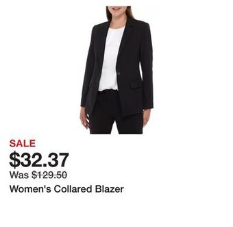 Belk Women's collared blazer offer