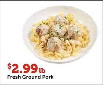 Fareway Fresh ground pork offer