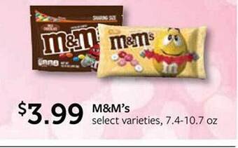 Fareway M&m's offer