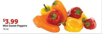 Fareway Mini sweet peppers offer