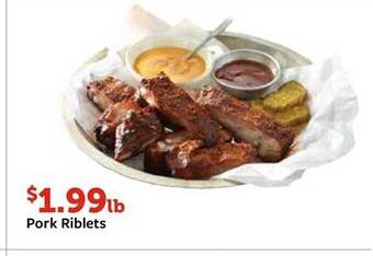 Fareway Pork riblets offer