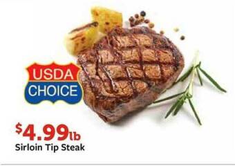 Fareway Sirloin tip steak offer