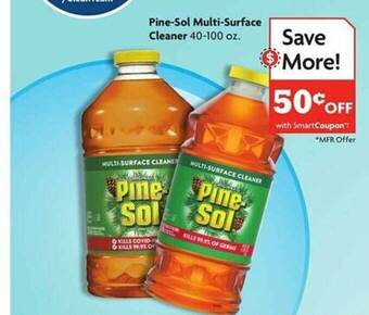 Family Dollar Pine-sol multi-surface cleaner offer