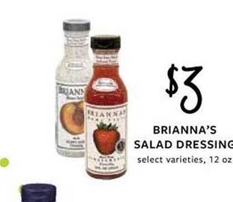 Fareway Brianna's salad dressing offer