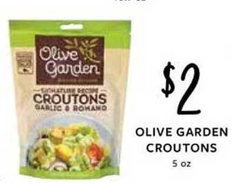 Fareway Olive garden croutons offer