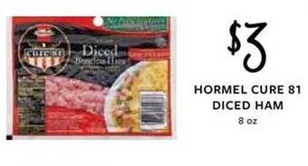 Fareway Hormel cure 81 diced ham offer