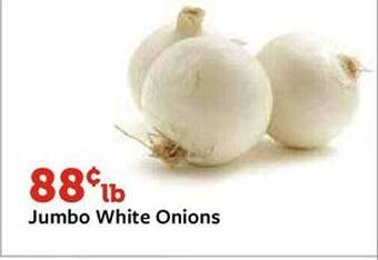 Fareway Jumbo white onions offer