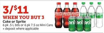 Fareway Coke or sprite offer