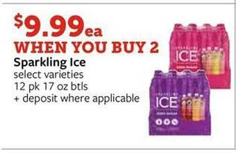 Fareway Sparkling ice offer