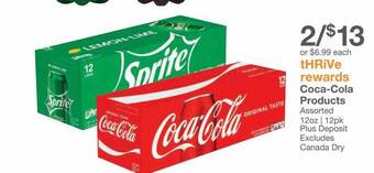 Kinney Drugs Coca-cola products offer