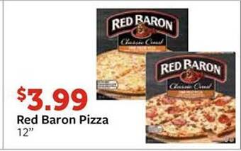 Fareway Red baron pizza offer