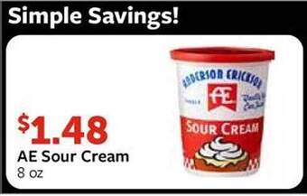 Fareway Ae sour cream offer