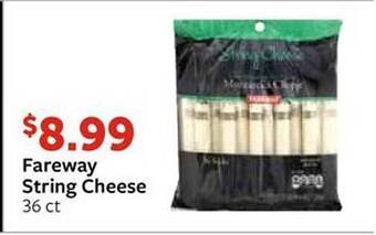 Fareway Fareway string cheese offer