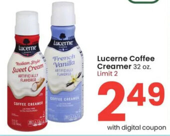 Albertsons Lucerne Coffee Creamer 32 oz. offer