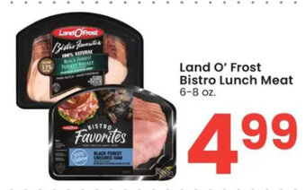 Albertsons Land O' Frost Bistro Lunch Meat 6-8 oz. offer