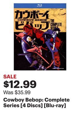 Best Buy Cowboy bebop: complete series [4 discs] [blu-ray] offer