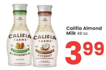 Albertsons Califia Almond Milk 48 oz. offer