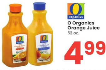 Albertsons O Organics Orange Juice 52 oz. offer