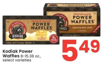 Albertsons Kodiak Power Waffles 8-15.38 oz., offer