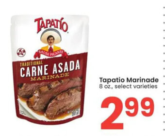 Albertsons Tapatio Marinade 8 oz. offer