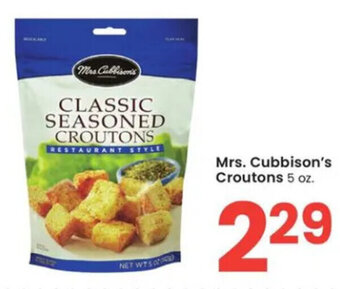 Albertsons Mrs. Cubbison's Croutons 5 oz. offer