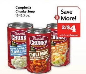 Family Dollar Campbell's chunky soup offer
