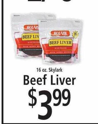 FoodFair Skylark beef liver offer