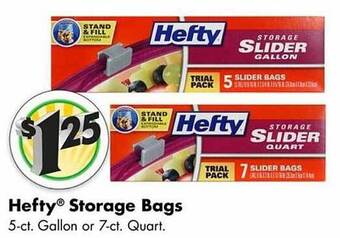 Dollar Tree Hefty storage bags offer
