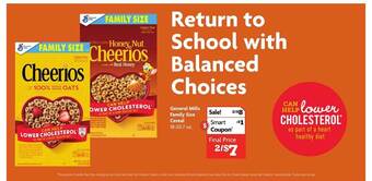 Family Dollar General mills family size cereal offer