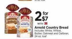 Tops Arnold country bread offer