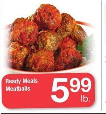 ACME Ready meals meatballs offer