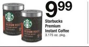 ACME Starbucks premium instant coffee offer