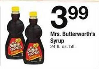 ACME Mrs. butterworth's syrup offer
