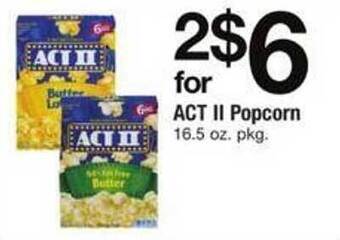 ACME Act ii popcorn offer