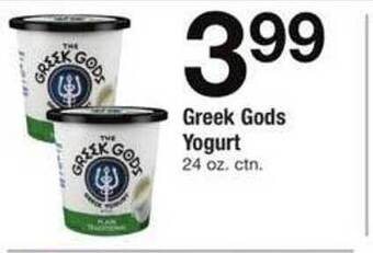 ACME Greek gods yogurt offer