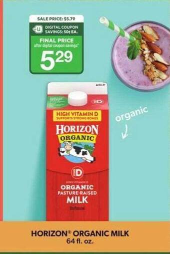 ACME Horizon organic milk offer