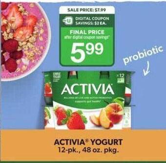 ACME Activia yogurt offer